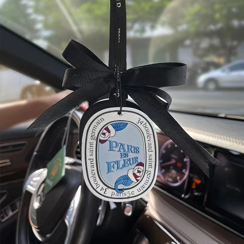 Fragrance Perfume Car - Autogeurtablet Auto Luchtzuiverende Parfumgeur Hangende Decoratie