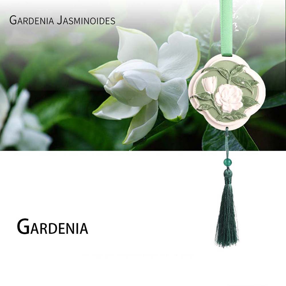 Perfume Gardenia Fragrance - Autogeurhanger Osmanthus Gardenia Osmanthus Parfum Gips