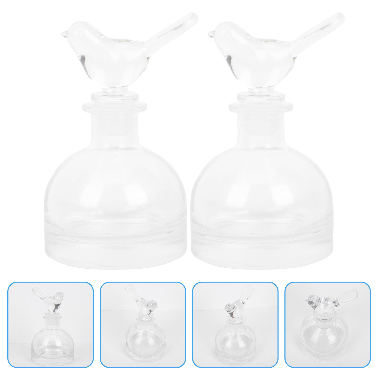 2 stuks glazen parfumflesjes p - Fragrance Perfume Car recensie en prijs