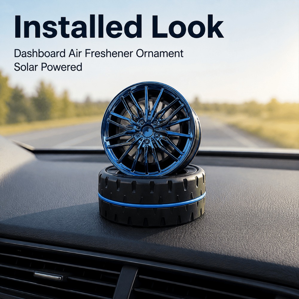 Zonne-auto-luchtverfrisser voo - Perfume Fragrance Wheel recensie en prijs