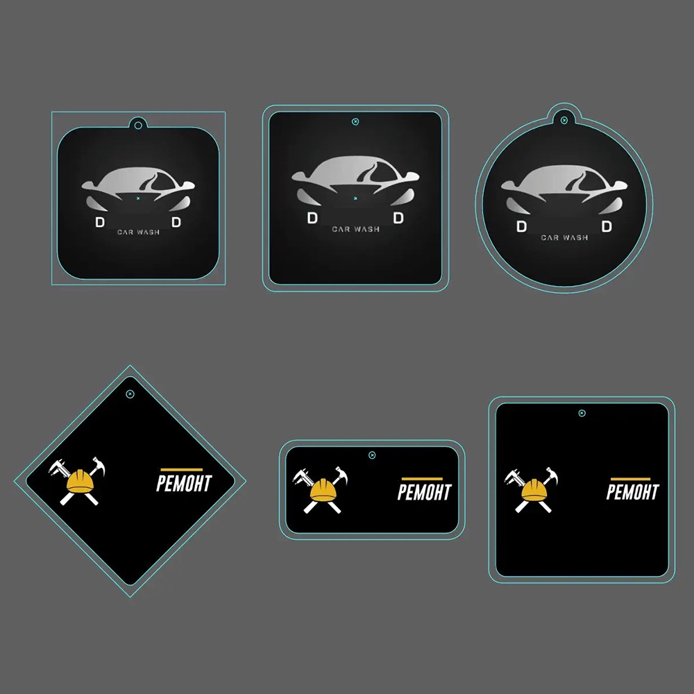 200 Stuks Auto Luchtverfrisser - Perfume Fragrance Shop recensie en prijs
