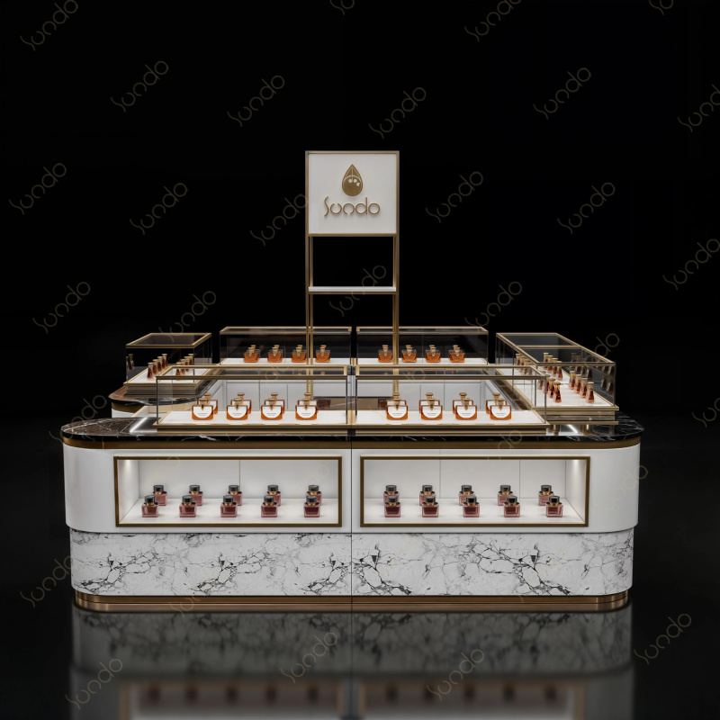 Luxe parfumkraam ontwerp met d - Perfume Fragrance Shop recensie en prijs