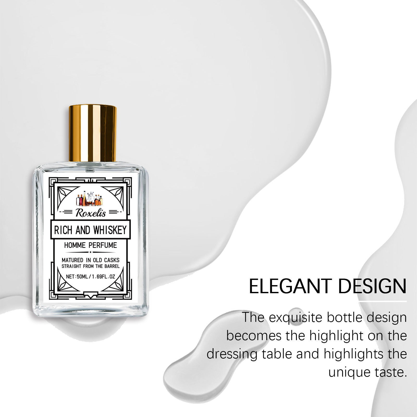 Roxelis 50ml Charm Whisky Here - Fragrance Perfume Usa recensie en prijs