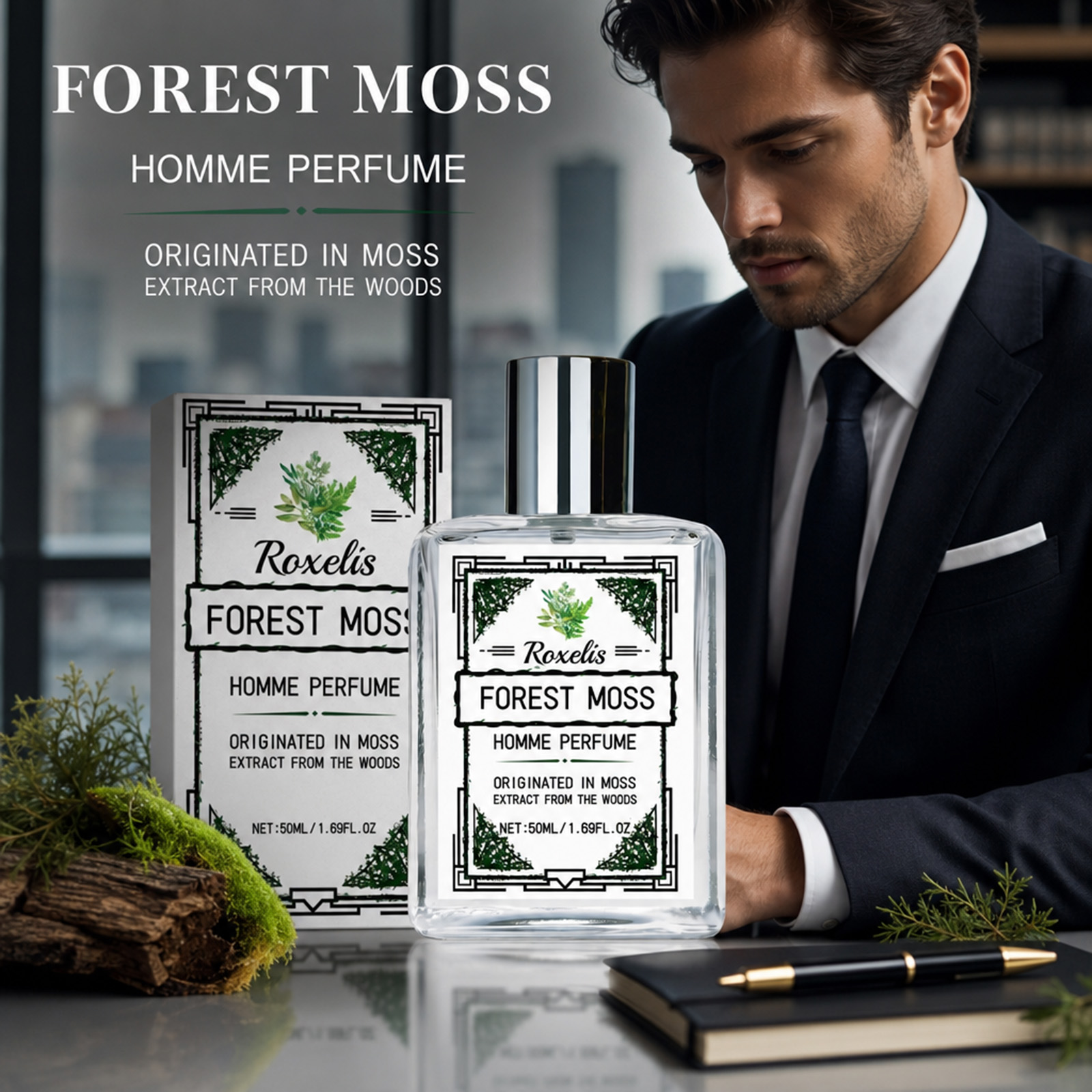 Bos- en whiskygeurende parfum  - Fragrance Perfume Usa recensie en prijs